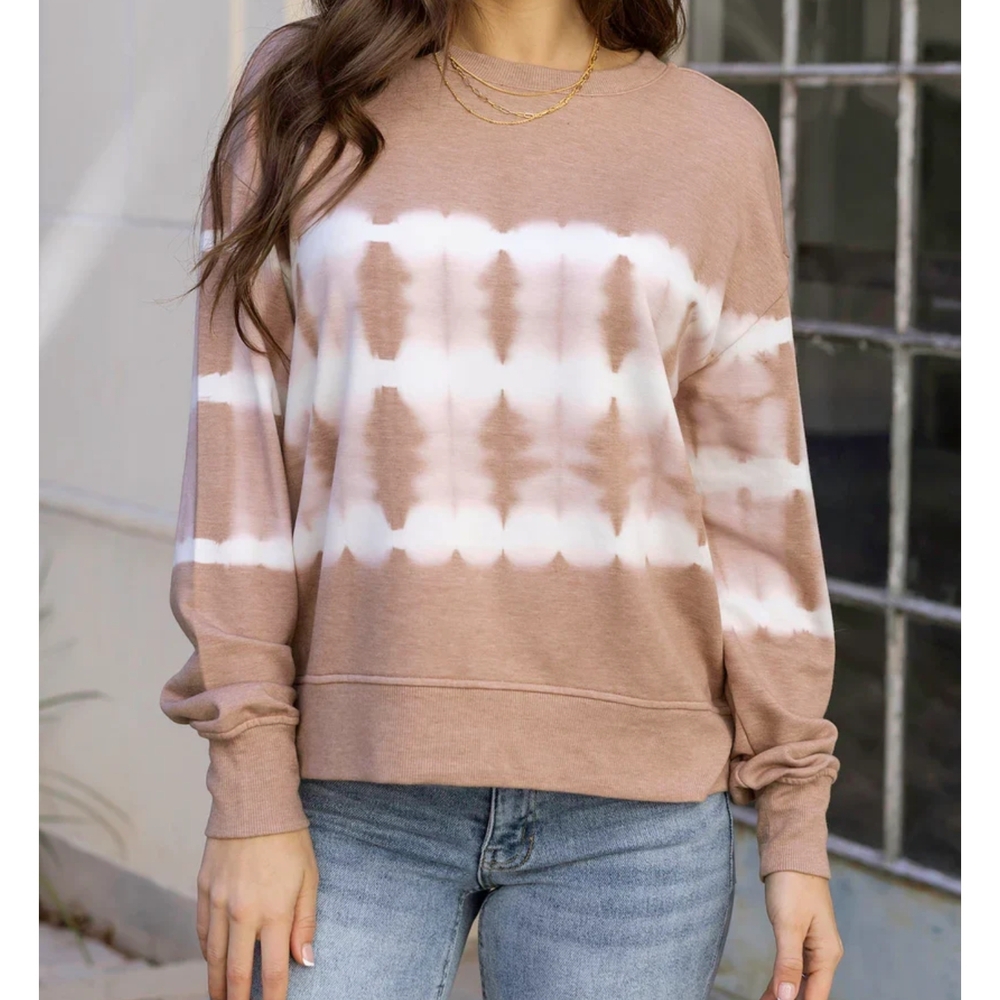 Grace & Lace Signature Soft Tie-Dye Sweatshirt